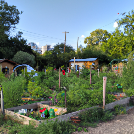 A photo of a community garden in Austin